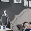 KAEDLEY Single CPAP Hose Holder Hanger for Bed - Dual Hook Anti-Unhook Design | Bedside Wall Mount with Strong Adhesive | Organize Mask & Tubes, Prevent Tangles & Leaks view 4