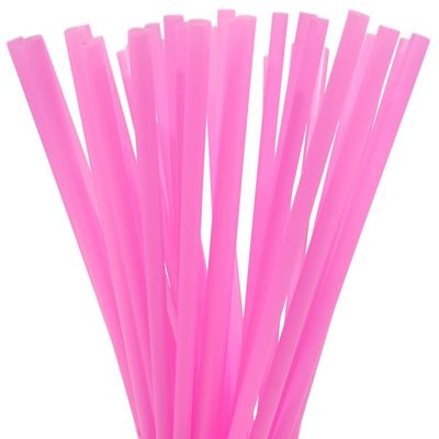 10 Inch Drinking Straws (10 Inch x 0.28 Inch) (250, Hot Pink)