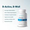 Advanced B Complex. 60 Vegetarian Capsules. Pack of 1. 60 Servings view 4