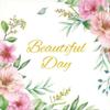 AM Dcor - 20 Count Soft 3-Ply Tissue Decoupage Luncheon Paper Napkins -13" x 13" (Unfolded) (Beautiful Day, 13x13 Inch (Pack of 20)) view 1