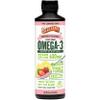 Barlean's Pink Lemonade Vegan Omega 3 Supplement, Liquid Algae Oil with 630 mg EPA & DHA, Plant Based Omegas from Algal Oil, Non-GMO & Gluten Free, 16 oz view 1