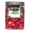 Freeze Dried Strawberries | Dried Strawberry Slices, 200+Slices | 100% Natural | Gluten Free | For Garnishing Cocktails, Cake Decoration, Baking, Fruit, Sorbet, Tea, Cooking | 2.82 oz,80 Grams PET Jar view 1