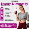 Purple Sea Irish Moss Raw Organic 100% Wildcrafted & Natural Raw Chondrus Crispus 5 Lb - Makes upto 1200oz of Fresh Gel - Rich in 92 Minerals, Perfect Smoothies & Immune Support, Non GMO and Sun Dried view 2