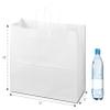 Flexicore Packaging White Kraft Custom Printed Paper Bags (16"x6"x12", 100) view 2