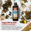 Barlean's Vegan Omega Liquid Flax and Algae Oil Plant Based EPA DHA Supplement from Algal Oil and Organic Flaxseed, Omegas 3 6 and 9 Fatty Acid Supplements, 16 Ounces view 4