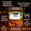 Dehydrated Dried Orange Slices | Wheels | 55 + Servings Approx | 100% Natural | For Cocktails, Wreath Making, Tea, Cakes, Decoration | Dried Orange For Cocktails | PET Jar | 5.29 oz | 150 Grams view 4