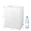 Flexicore Packaging White Kraft Custom Printed Paper Bags (14"x10"x15.5", 100) view 2