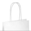 Flexicore Packaging White Kraft Custom Printed Paper Bags (14"x10"x15.5", 100) view 4