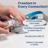 Snugell AirMini Pro Hose Connector  Compatible with AirMini Original Hose and Any 22mm CPAP Nasal or Full Face Mask  Travel-Friendly Adapter for AirMini Tubing  Durable and Easy to Use view 3