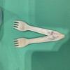 Perfect Stix 100 Pack Disposable Wooden Forks. 6 Inches Long With Longer Prongs.100% All-Natural, Eco-Friendly, Biodegradable and Compostable. Pack of 100 Forks. view 4