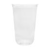 Karat 24oz U-Shape PET Clear Cups - Durable, Recyclable Cold Drink Cups (98mm) (Pack of 600) view 1