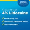 Amazon Basic Care Maximum Strength OTC Pain Relief , 4% Lidocaine Patch, 3.9 x 5.5, 15-Count Box (Previously HealthWise) view 4