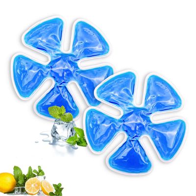 Head Gel Ice Pack, Helmet Ice Pack, Used for Catcher Helmets, Outdoor Sport, Equestrian Riding, Operation On The Head, Relieve Summer Heat and Keep Cool (2 Count)