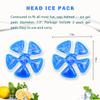 Head Gel Ice Pack, Helmet Ice Pack, Used for Catcher Helmets, Outdoor Sport, Equestrian Riding, Operation On The Head, Relieve Summer Heat and Keep Cool (2 Count) view 3