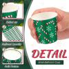 Cunhill 600 Pack 3oz Christmas Paper Cups Small Disposable Bathroom Cups with Santa Snowflake Gingerbread Design for Holiday Party, Bathroom, Winter Celebration(Snowflake Style) view 4