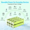 Brightown Rechargeable AAA Batteries, 600mAh NiMH Precharged Triple A Solar Batteries for Solar Lights and Household Devices view 4