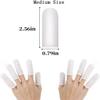 Zxfuture (Approx Between 332-342 PCS) Disposable Latex Finger Cots Anti Static Rubber Fingertips Protective, Disposable Medium Finger Gloves Finger Covers Finger Protectors Fingertips Protector view 3