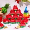 TaoBary 36 Pieces Watermelon Party Favors Boxes Melon Candy Treat Bags 3D Mini Goodie Gift Boxes for Summer Themed Birthday Baby Shower One in a Melon Party Decorations Supplies view 2