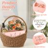 Spakon 32 Pieces Bridesmaid Proposal Box Set Proposal Box Will You Be My Bridesmaid Cards with Envelopes Satin Scrunchie Gift Box for Bridal Shower Wedding Bachelor Party(Flower Style) view 3