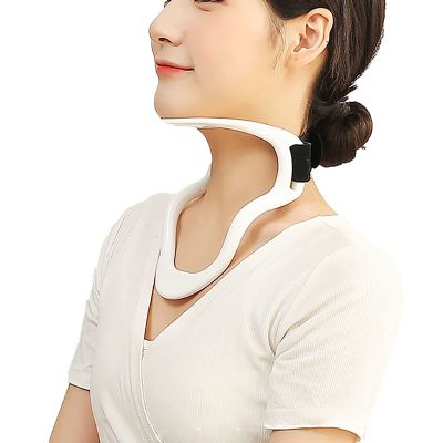 Nc Toys Neck Support, Shaping Cervical Collar, A Revolutionary Cervical Collar, Conducive to Correct Forward Head Posture, Suitable for Men, Women (Color : White)