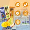 BOB SNAIL Healthy Fruit Snacks for Kids and Adults  30 Fruit Leather Snacks with Pear & Apple, Blueberry, Mango  Vegan Low-Carb Variety Pack Strips for Kids  Sugar Free Jerky Bars view 2