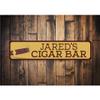 Custom Cigar Bar Sign - 4 x 18 view 2