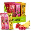BOB SNAIL Healthy Fruit Snacks for Kids and Adults  30 Fruit Leather Snacks with Apple, Banana, Strawberry  Vegan Low-Carb Variety Pack Strips for Kids  Sugar Free Jerky Bars view 1
