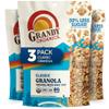 Grandy Organics Classic Granola, Certified Organic Granola Cereal, Low Sugar - Made with Oats, Pumpkin Seeds, Walnuts and Cashews, 12oz Bags, Bulk Pack of 3 view 1