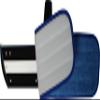 12-Pack of 24" Microfiber Mop Pads - Hook and Loop, Launderable, Wet/Dry view 4