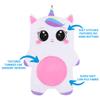 PEACE PETS Weighted Lap Pad Animal for Kids - 5 lbs or Custom Weight up to 20lbs - 23.5x16in - Washable Weighted Lap Blanket for Kids Adults School Sleep Pal Unicorn - Empty view 3