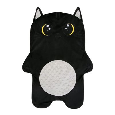 PEACE PETS Weighted Lap Pad Animal for Kids - 5 lbs or Custom Weight up to 20lbs - 23.5x16in - Washable Weighted Lap Blanket for Kids Adults School Sleep Pal Cat - Empty