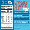 The Good Bean Heat and Eat Pouch - Low-Carb Classic Chili - (4 Pack) 10 oz Pouch - Simmered Black Soybeans with Chili Powder - Pre-Cooked Beans with Good Source of Plant Protein and Fiber view 2