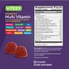 Viteey Womens Multivitamin Gummies - Immune Support - 12 in 1 Essential Vitamins & Minerals - Vitamin A, C, D3, E, B6, B12, Folic Acid, Biotin, Calcium, Zinc & More - Vegetarian - Raspberry Flavored view 4