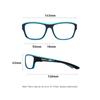 outdoor Transition Photochromic Bifocal Reading Glasses Men Safety Sports Square Fashion cycling driving Sunglasses Readers (black, 1.5, multiplier_x) view 4