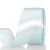 YASEO 1 1/2 Inch Light Blue Solid Satin Ribbon, 50 Yards Craft Fabric Ribbon for Gift Wrapping Floral Bouquets Wedding Party Decoration view 1