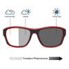2pcs Men Sports driving Cycling Photochromic Reading Glasses Full Lens Presbyopic Sunglasses UV400-Non Bifocal (2PCS-blue&red, 2.0, multiplier_x) view 3