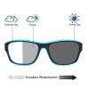 outdoor Transition Photochromic Bifocal Reading Glasses Men Safety Sports Square Fashion cycling driving Sunglasses Readers (blue, 2.75, multiplier_x) view 3
