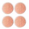 Electric Mop Pads, 7.28in Round Heavy Scrub Pads, Spin Mop Pads for Floor Cleaning (4 Pack) view 1