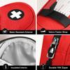 SITHON EpiPen Medical Carrying Case Insulated, Travel Medication Organizer Bag Emergency Medical Pouch Holds 2 EpiPens, Asthma Inhaler, Anti-Histamine, Auvi-Q, Allergy Medicine Essentials, Red view 3