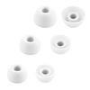 Aiivioll Eartips Compatible with Beats Fit Pro/Studio Buds/Studio Buds+ Earbud, S/M/L 3 Sizes 6 Soft Silicone Earbuds Tips Replacement Ear Tips, Compatible with Beats Fit Pro (6 pcs/White)