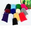 Petunny 30Pcs Velvet Drawstring Bags,3.15"x3.93" Velvet Gift Pouches Jewelry Pouches Favors Storage Bags Velveteen Sack Candy Gift Bag for Christmas Party Wedding(Mixed Color) view 3