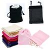 Petunny 30Pcs Velvet Drawstring Bags,3.93"x 5.9" Velvet Bag with Drawstrings Jewelry Storage Bags Wedding Favor Bag Jewelry Package Pouch for Halloween Thanksgiving Christmas (Mixed Color) view 4