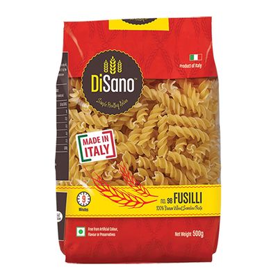 METREY Fusilli Durum Wheat Pasta, 500g