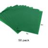 WOPARTY Green Clear Cellophane Treat Bags Cello Cookie Candy Plastic Bag,6x9 Inch BagsPack of 50 view 2