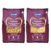 METREY Durum Wheat Pasta Combo | Penne Rigate Pasta x 1, Conchiglie Shell Pasta x 1 | Pack of 2 x 500 Gm view 1