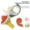 Inner Ear Model Labyrinth Model 2 Part 8X Cochlea Semicircular Canal & Vestibule Open Medical Anatomical Medical Teaching DIY Supply view 3