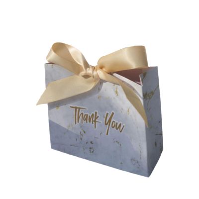 Packaging Gift Box Kraft Paper Bag Candy Boxes Flower Bags Thank You Wedding Cookie Birthday Party DecorationSize:11.5x4.5x10cm
