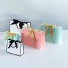 10pcs Paper Bag for Gift with Ribbon Shopping Clothing Store Craft Paper Bag Shipping Package view 2