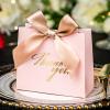 Packaging Gift Box Kraft Paper Bag Candy Boxes Flower Bags Thank You Wedding Cookie Birthday Party DecorationSize:11.5x4.5x10cm view 3
