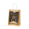 10/20/50pcs Muslim Eid Mubarak Golden Tote Bags Commemorative Gift Packaging Ramadan Kraft Paper Bag Party Supplies Gift Bag view 1